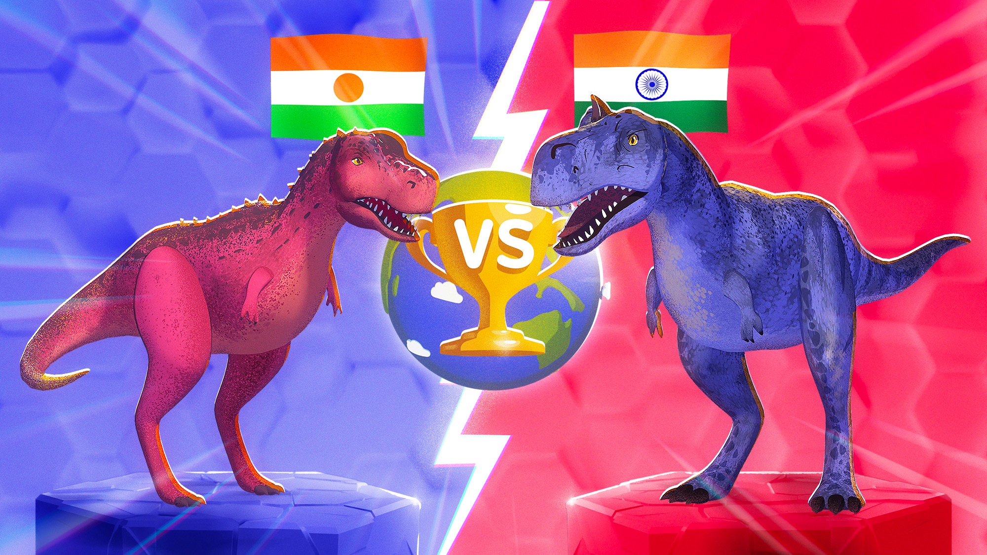 Rugops vs Rajasaurus