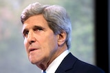 John Kerry delivers a climate change speech in Jakarta