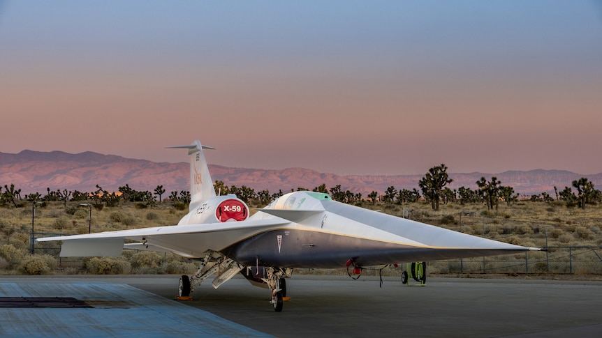 La Nasa dévoile l’avion X-59 qui espère permettre au grand public de voyager commerciellement supersonique et silencieux