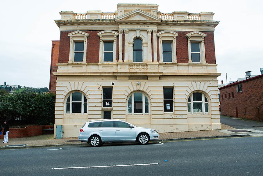 Post office facade