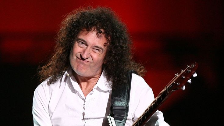 Brian May abandoned work towards his PhD when Queen took off (file photo).