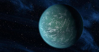 Artist's impression of exoplanet