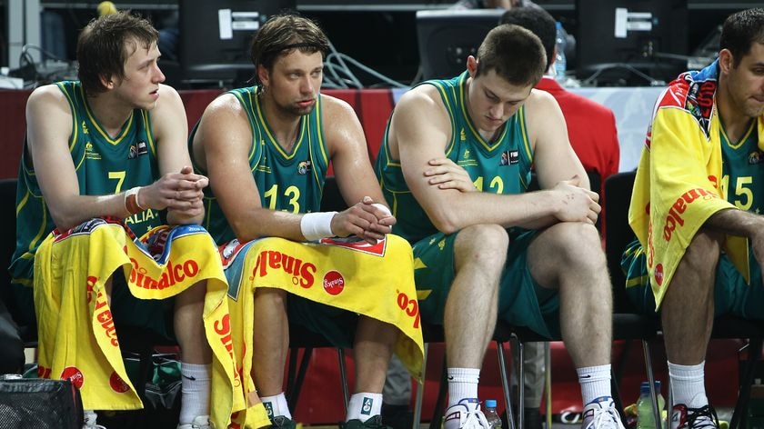 Dumped ... Boomers centre David Andersen (c) was to play a key role, but illness hurt his productivity.