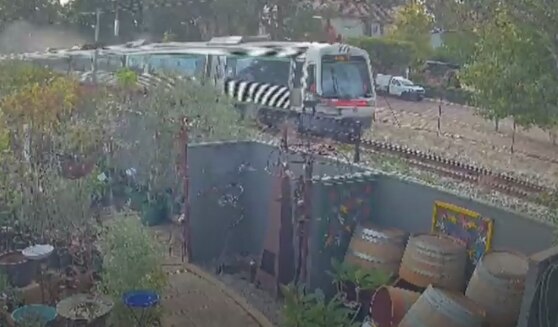 CCTV captures moment train crashes into truck at Perth level crossing ...