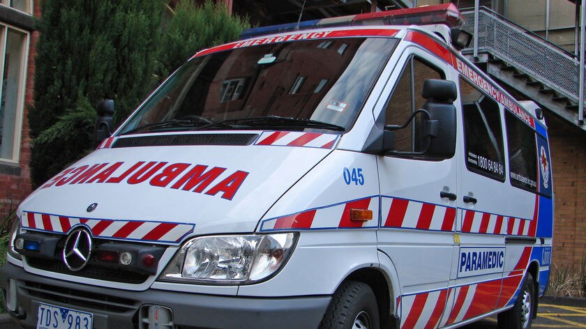 Ambulance Victoria believed the man was stable and able to wait