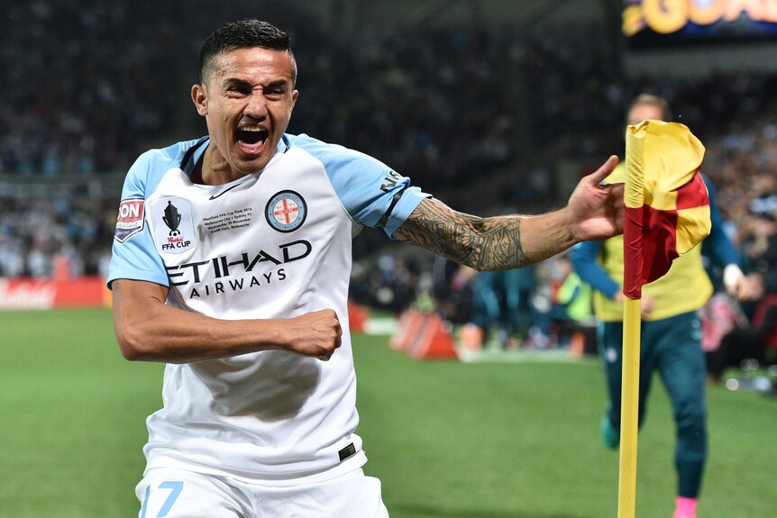 Melbourne City player Tim Cahill