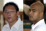 A composite image of Andrew Chan and Myuran Sukumaran