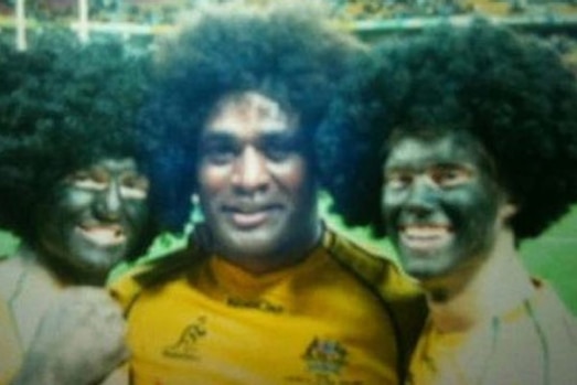 This was in 2011 at a Wallabies match