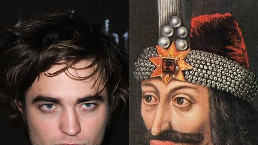 Robert Pattinson and Vlad III Dracula