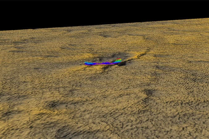 CSIRO graphic of shipwreck