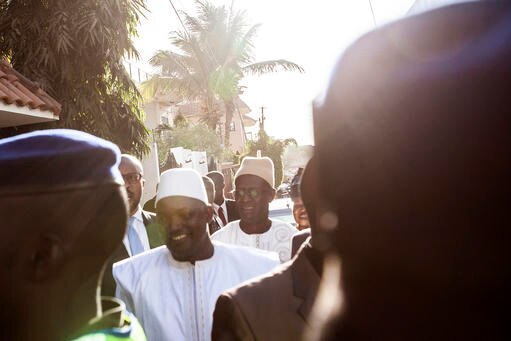 The Gambia's new President Adama Barrow