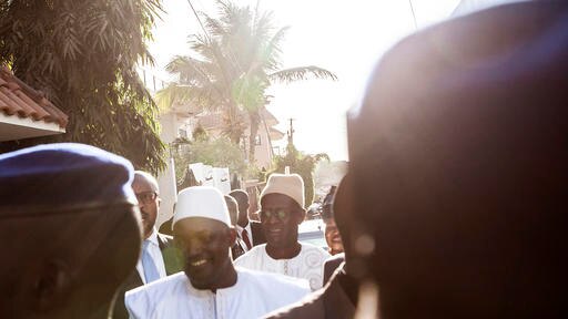 The Gambia's new President Adama Barrow