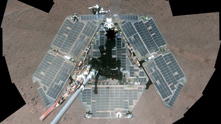 Opportunity Rover on Mars