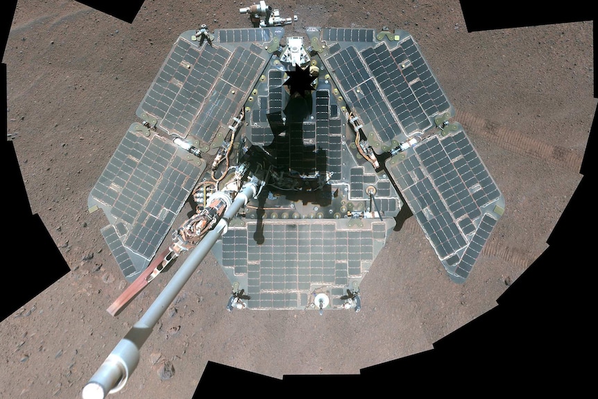 Opportunity Rover on Mars