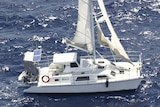 The catamaran was found drifting off Townsville without anyone on board.