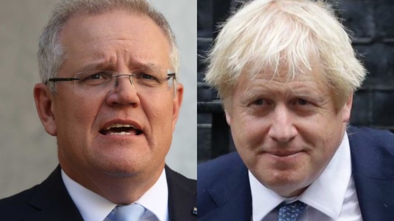 One meeting, two different stories: What happened when Boris Johnson and Scott Morrison discussed climate change last week?  