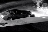 CCTV still image of Dale Pantic's Ford Falcon