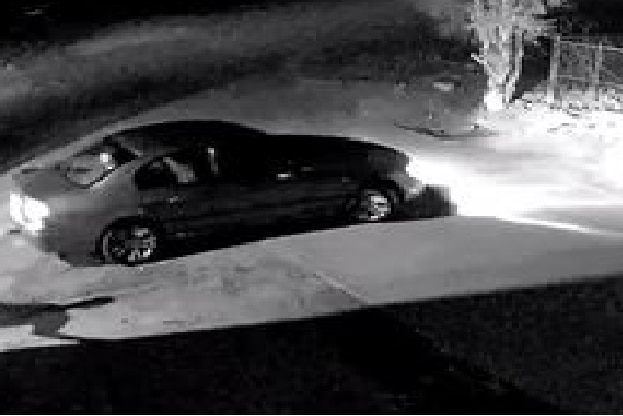 CCTV still image of Dale Pantic's Ford Falcon