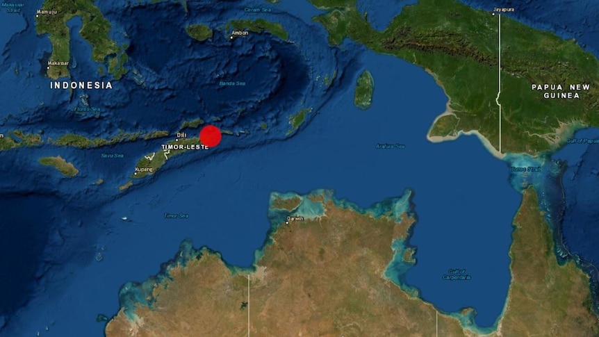 Darwin feels 6.4 earthquakes in East Timor