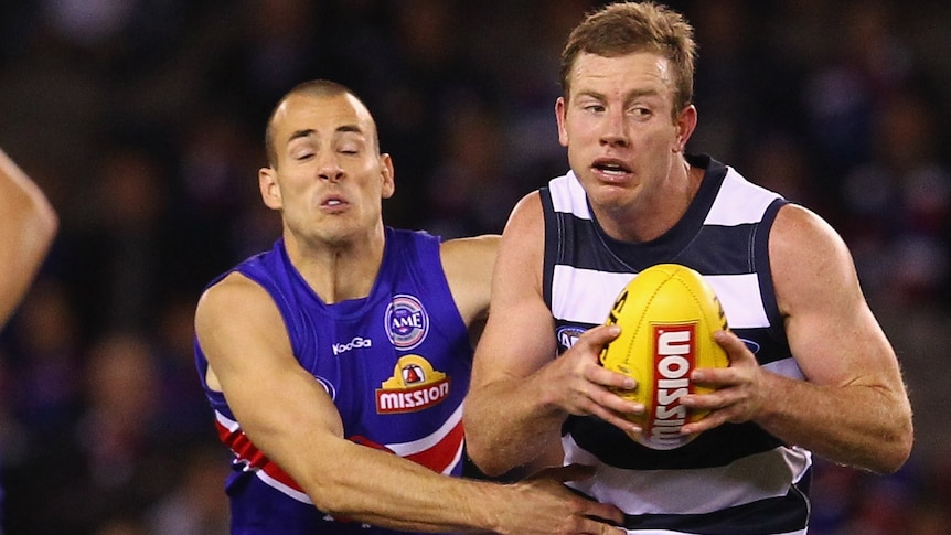Steve Johnson finished with 36 touches to help steer the Cats to a much-needed win.