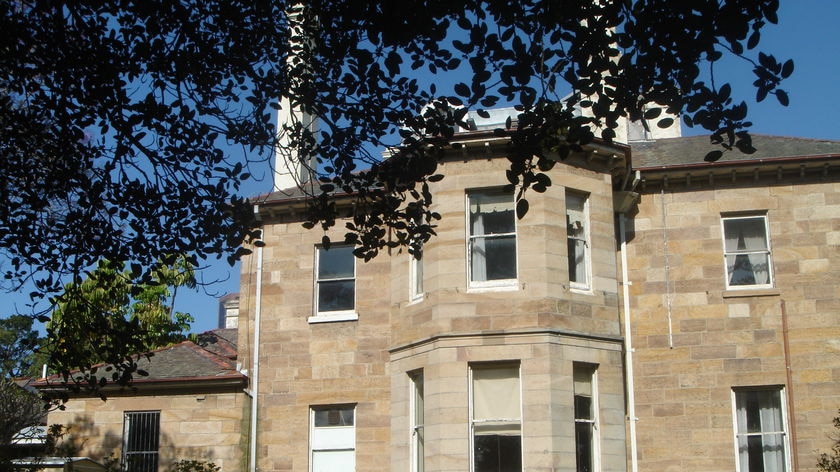 Historic house on Graythwaite estate, North Sydney.
