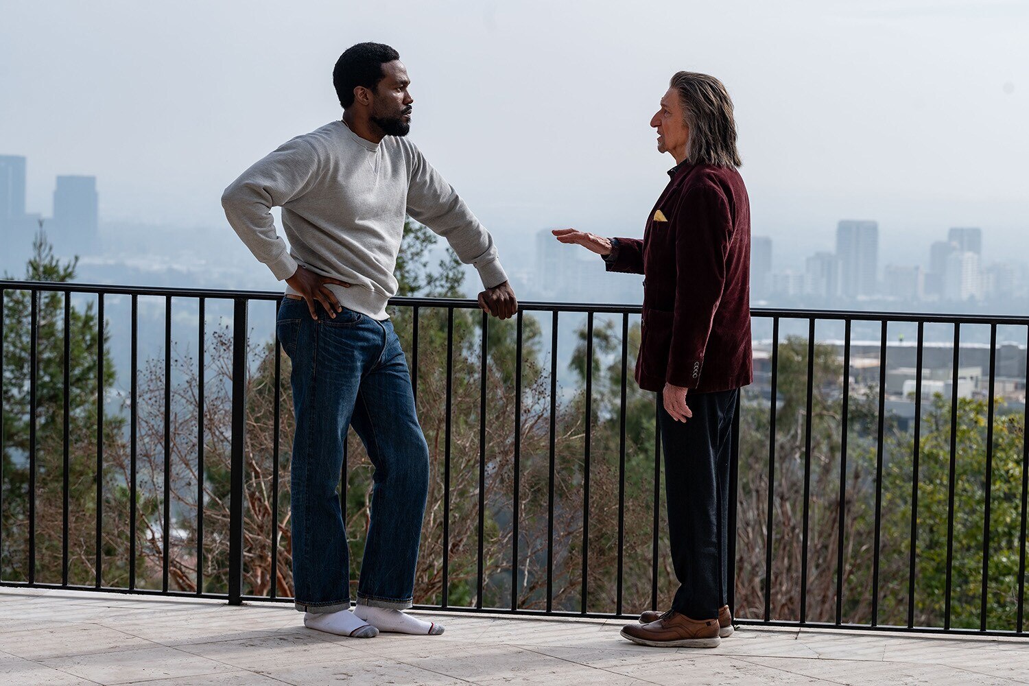 Ben Kingsley and Yahya Abdul Mateen II