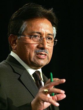 Outrage: General Musharraf says he was not expressing a personal opinion. [File photo]