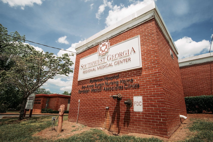 An exterior shot of the Southwest Georgia Regional Medical Centre