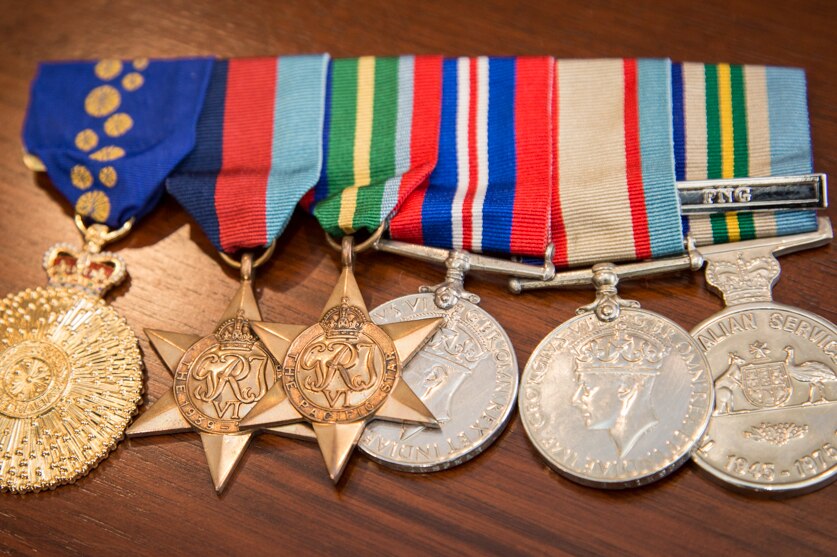 Brian Winspear's medals