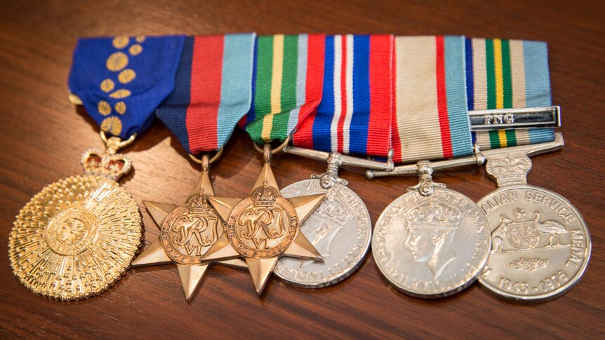 Brian Winspear earned many medal throughout his time in the Royal Australian Air Force.