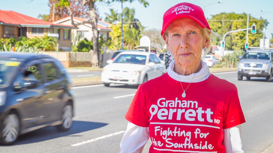 Helen Bray enjoys volunteering with like minded people fighting for the same principals.