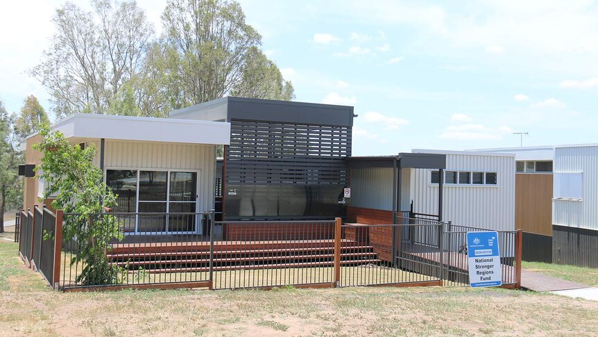 Exterior of the family units at Logan House at Chambers Flat, south of Brisbane, January 23, 2019.