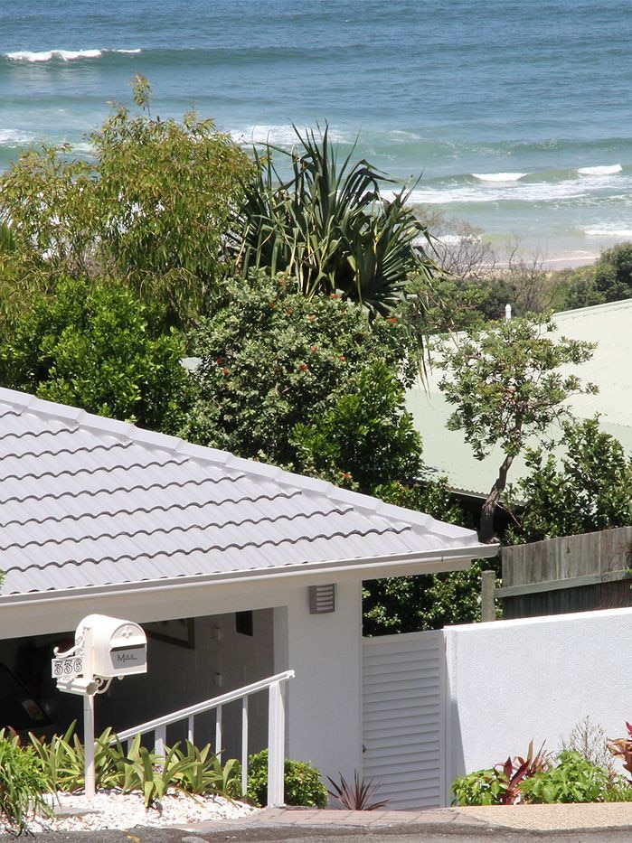 Houses at Peregian Beach in the Noosa Shire.