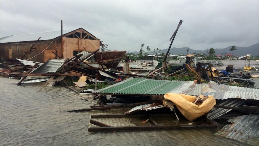 Damage in Tacloban