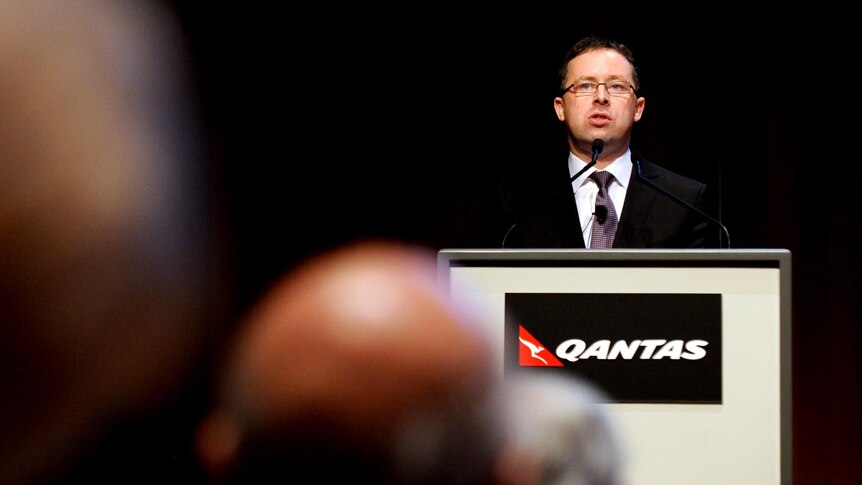 Qantas CEO Alan Joyce addresses Qantas AGM
