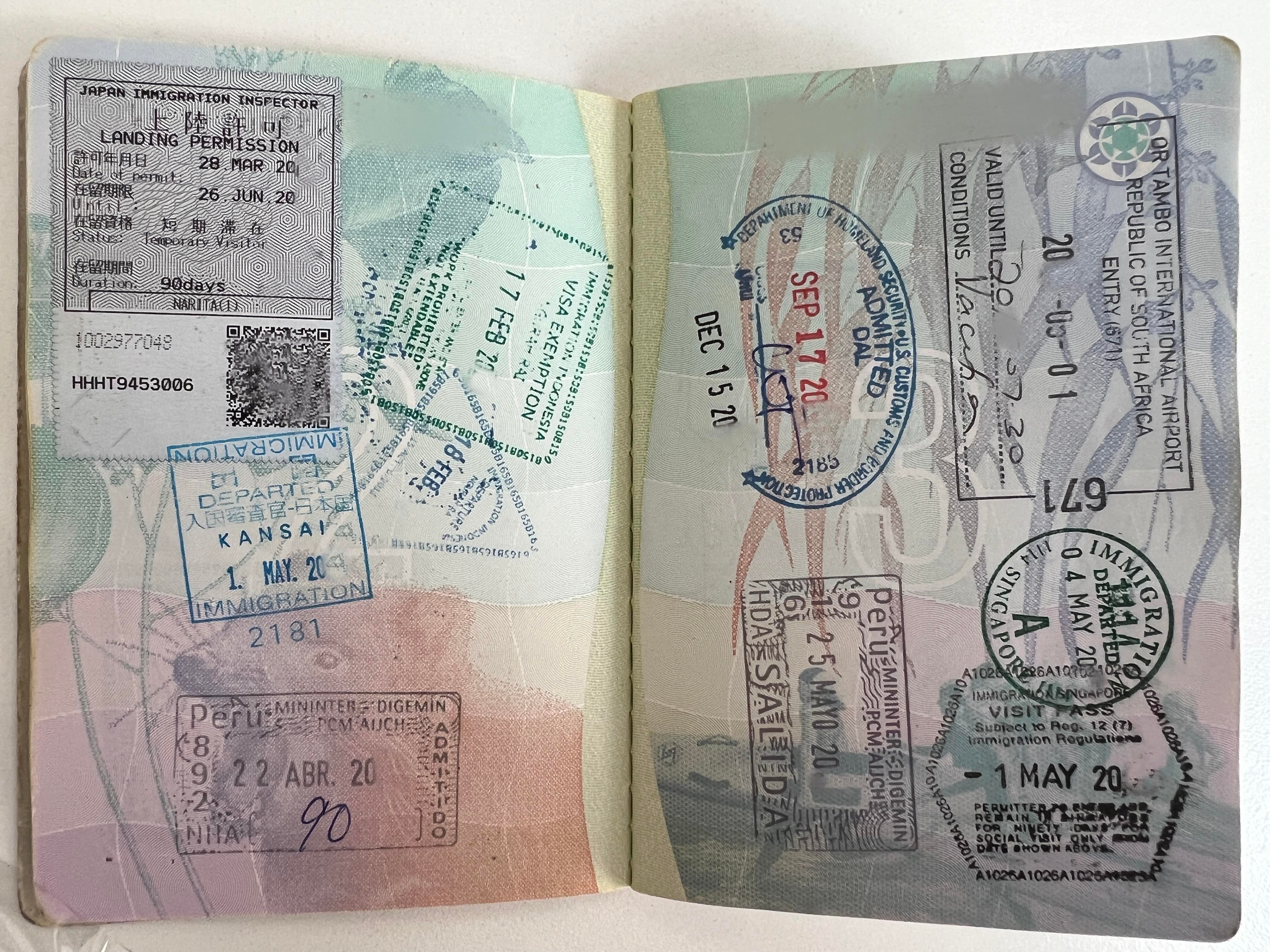 Passport stamps being phased out around the world as paperfree travel