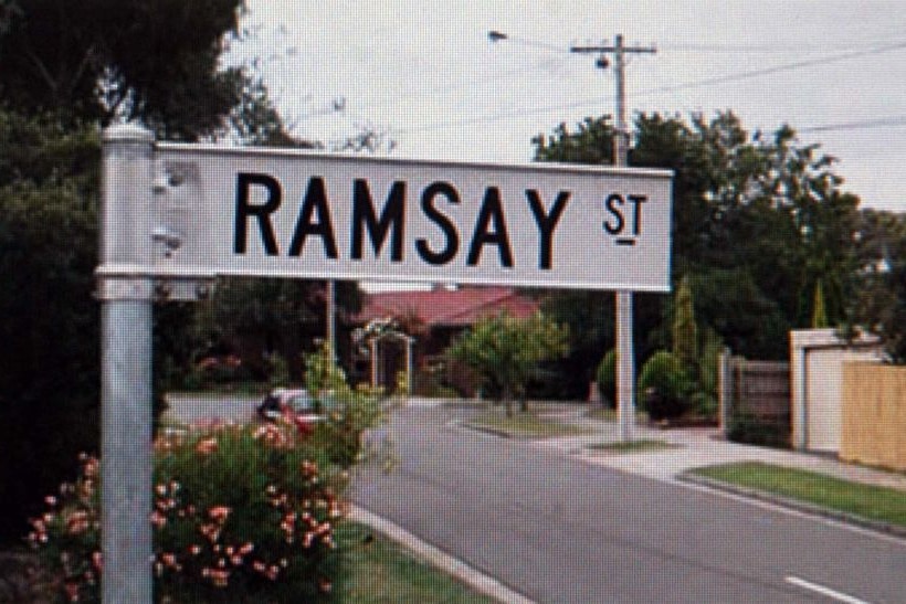 Ramsay Street, as it appears on the TV show, Neighbours