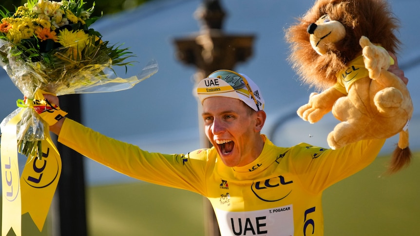 Pogačar takes out second straight Tour de France, becoming youngest double winner