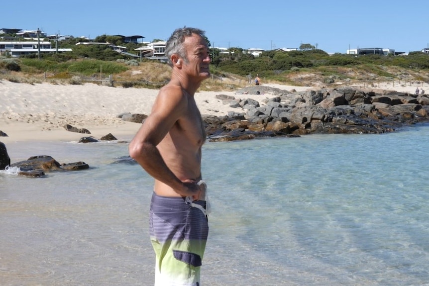 Laurie Keen at the beach