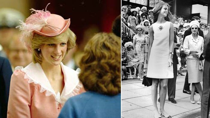 Composite of Princess Diana and Jean Shrimpton