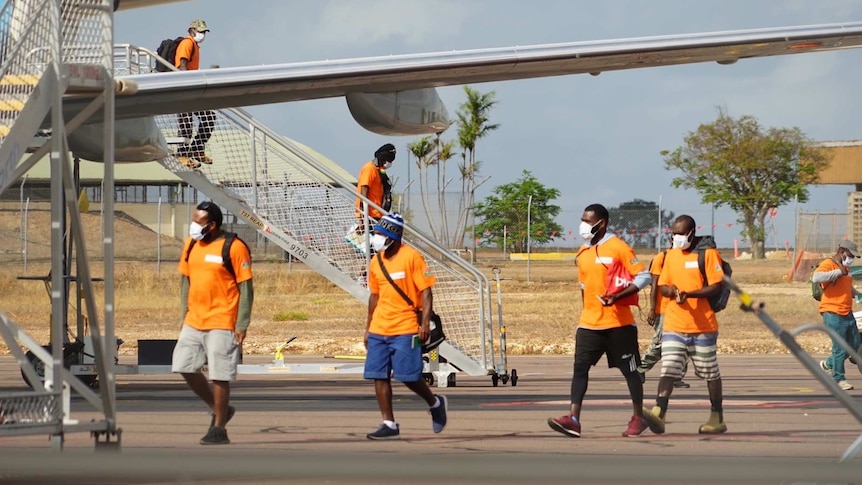 Ni-Vanuatu arrive in Darwin