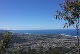 The view from the Mt Keira lookout.