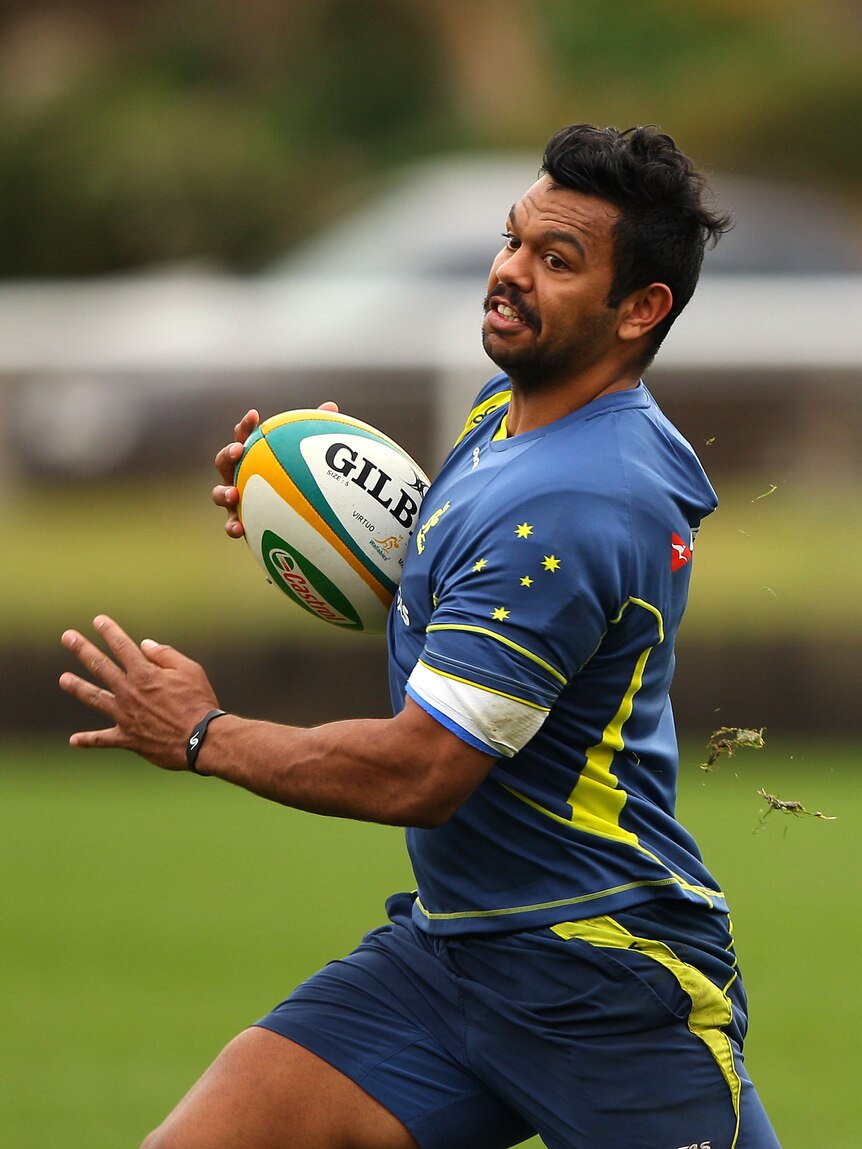Ready to rock ... Kurtley Beale is set to make his return from shoulder surgery on Saturday.