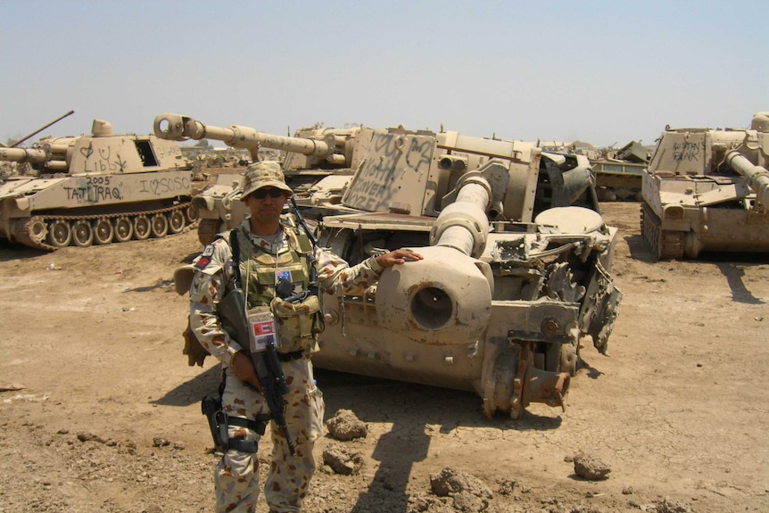 Colin Rogan on a tour of Iraq