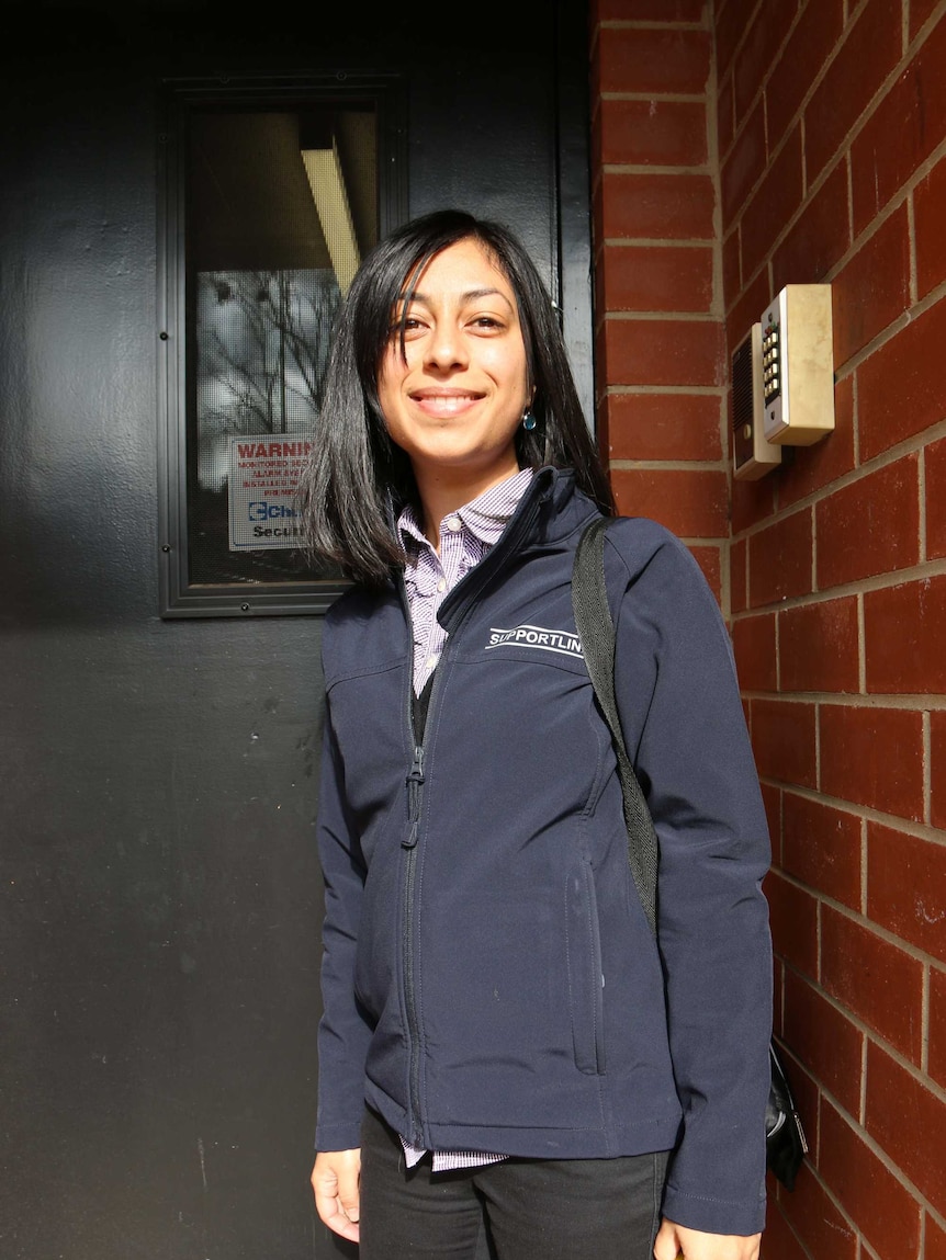 ACT Trauma Support Service worker Amelia Ishikawa