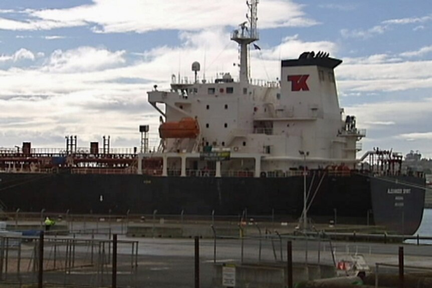 The ship's owner Teekay Shipping has not ordered the crew to leave Devonport.