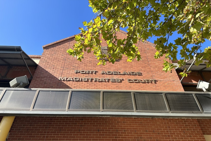 The front of the Port Adelaide Magistrates Court