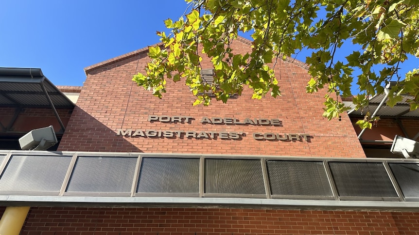 The front of the Port Adelaide Magistrates Court