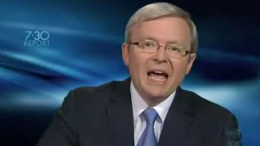 Prime Minister Kevin Rudd