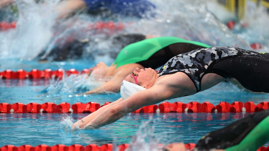 Emily Seebohm in the 200m backstroke
